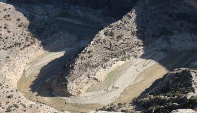 Arapapıştı Kanyonu'nun son hali görenleri şaşırttı!