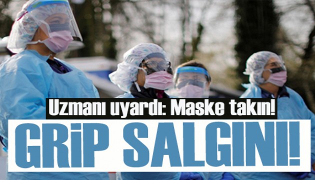 Belçika da grip salgını: Maske takın!