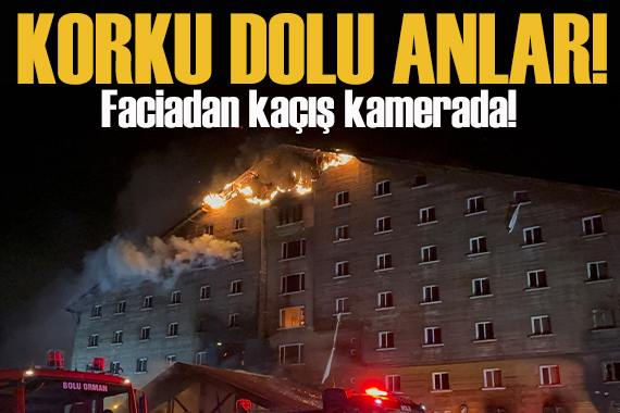 Kartalkaya’da korku dolu anlar!