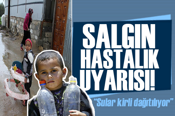 Gazze deki Sağlık Bakanlığından  salgın hastalık  uyarısı! Sular kirli olarak kullanılıyor