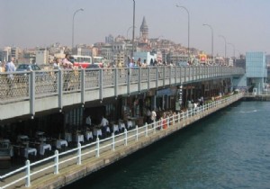 Galata Köprüsü artık yok!