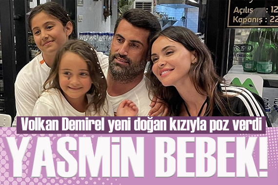 3. kez baba oldu! Volkan Demirel kızıyla poz verdi
