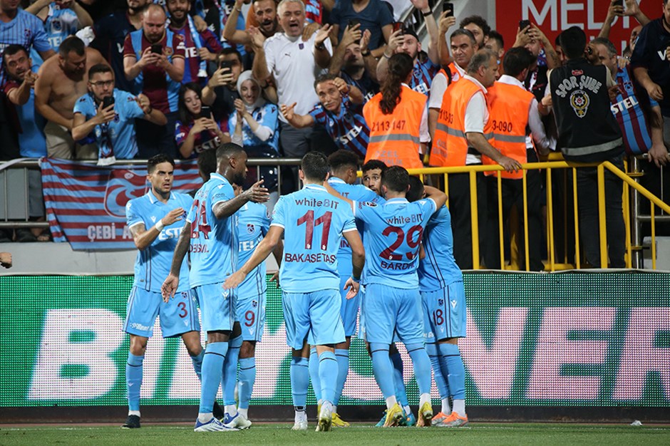 Trabzonspor 3 puanı tek golle aldı