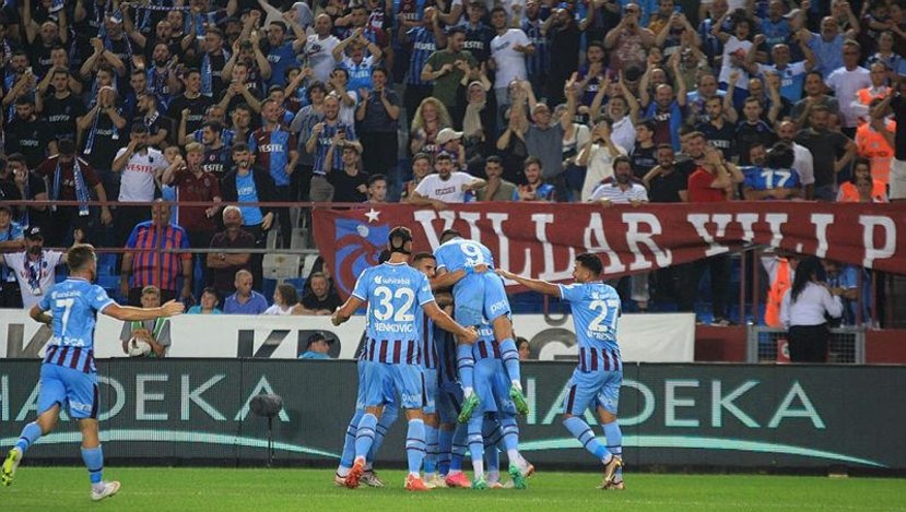 Trabzonspor, Süper Lig e galibiyet ile başladı!