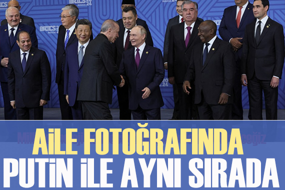 BRICS, NATO üyesi Türkiye’yi ‘ortak’ olarak kabul etti! Erdoğan aile fotoğrafında