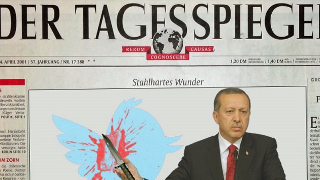 Alman gazeteden Erdoğan a hakaret