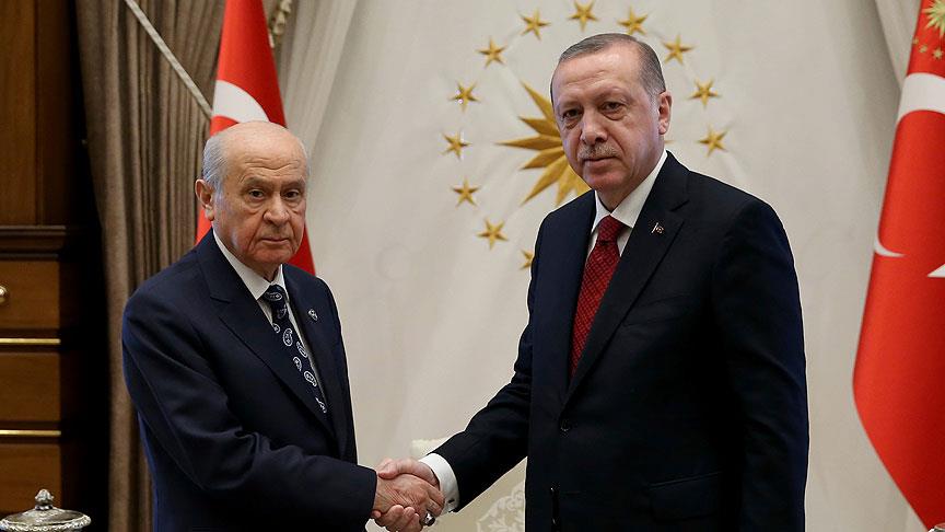 Erdoğan, Bahçeli ile bir araya gelecek