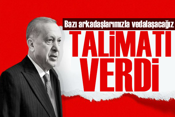 Erdoğan dan yerel seçim talimatı: Karşılığı olmayan arkadaşlarımızla vedalaşacağız