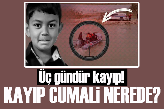Üç gündür kayıp! Cumali ye ne oldu?