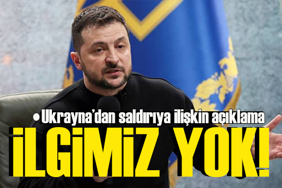 Ukrayna dan Moskova saldırısına ilişkin açıklama: Terörist saldırılar hiçbir sorunu çözmez