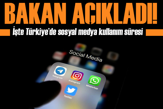 Bakan Uraloğlu açıkladı: Sosyal medya kullanım süresi dünya oranının üzerinde
