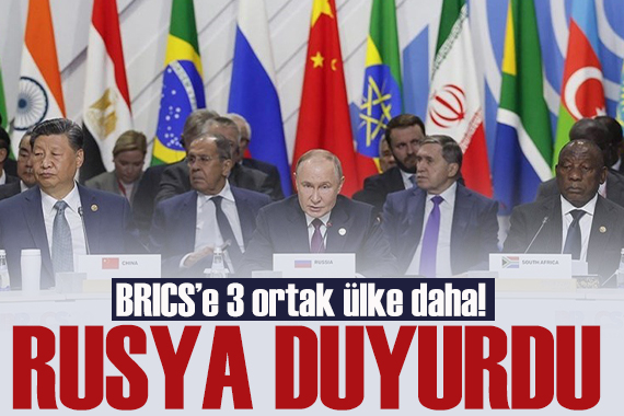 Rusya 3 ülkeyi ilan etti! İşte Türkiye nin üyelik süreci