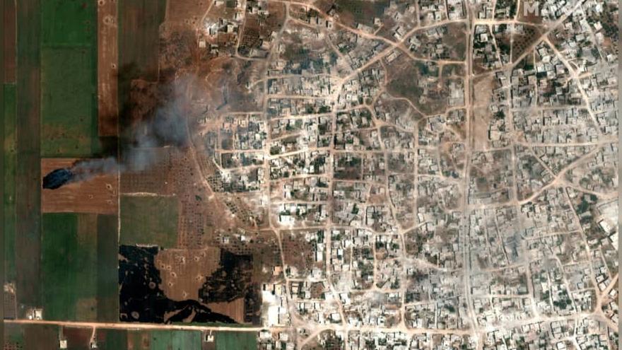 BM: Suriye de ekin tarlaları yakılıyor