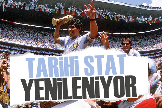 Pele ve Maradona nın kupa kaldırdığı tarihi stadyum yenileniyor