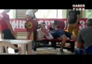 Halter masasında ölümcül kaza!