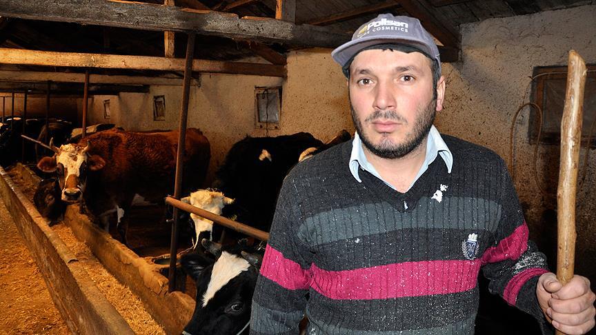 Biyogazla tüp masrafından kurtuldu