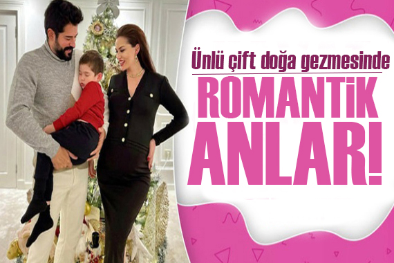 Fahriye Evcen ve Burak Özçivit in romantik anları