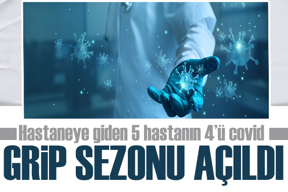 Grip şikayetiyle hastaneye giden 5 hastanın 4 ü covid