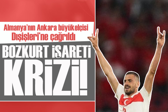 Bozkurt krizi büyüyor! Almanya nın Ankara büyükelçisi Dışişleri ne çağrıldı
