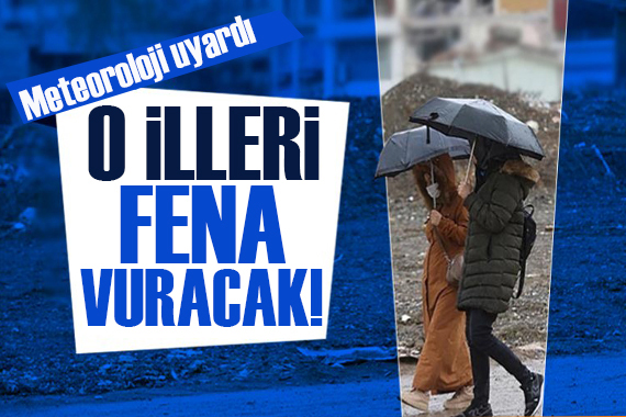Meteoroloji den kritik uyarı! Yağışlı hava etkisini sürdürecek