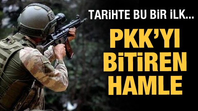 PKK yı bitiren hamle!