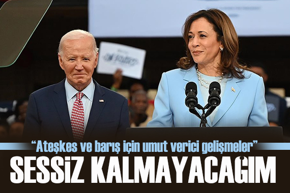 Kamala Harris: Gazze de yaşananlara sessiz kalmayacağım