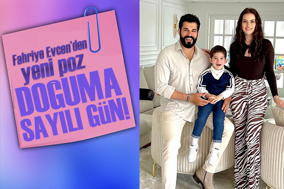 Fahriye Evcen den yeni poz!