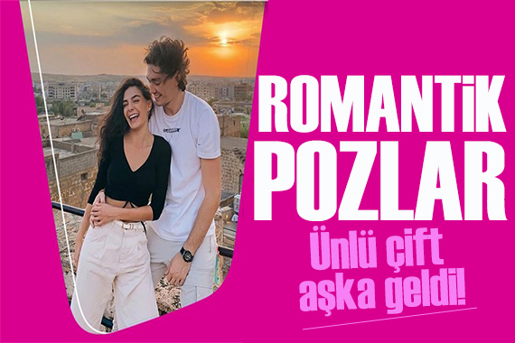 Ebru Şahin ve Cedi Osman dan aşk pozları