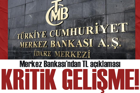 Merkez Bankası ndan TL açıklaması: Fiyat artışı yavaşladı