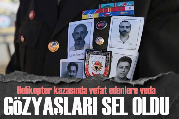 Muğla daki helikopter kazasında hayatını kaybedenlere törenle veda edildi