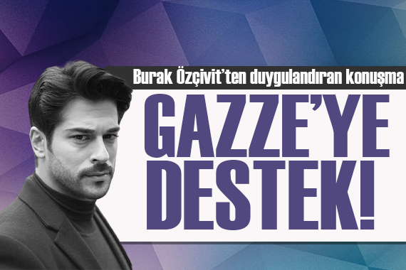 Burak Özçivit ten duygulandıran konuşma!