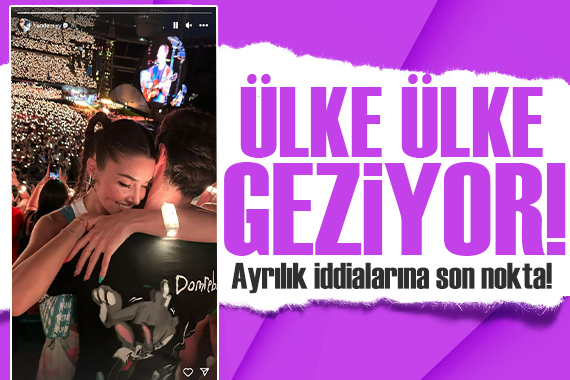 Hande Erçel ile Hakan Sabancı dan ayrılık iddialarına İspanya dan yanıt