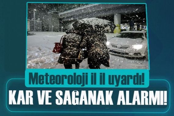 Kış kapıya dayandı! Meteoroloji den kar uyarısı