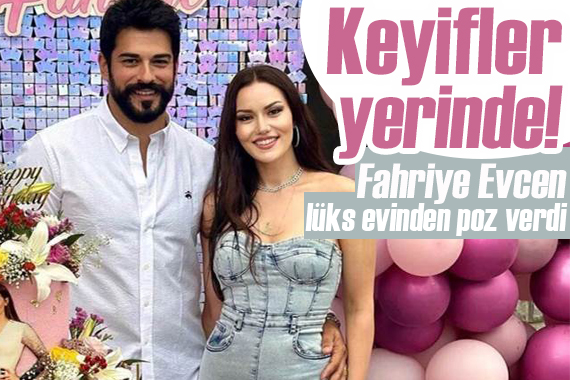 Fahriye Evcen ve Burak Özçivit in lüks villasını görenler gözlerine inanamadı!