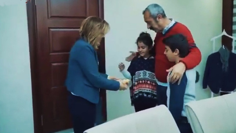  Komünist başkan  3 çocuğun şikayeti dinledi, hemen çözüm üretti