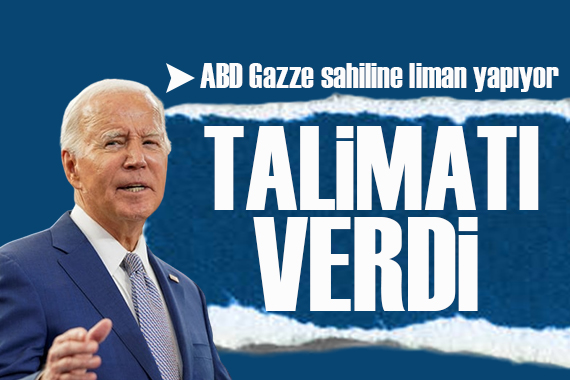 Biden açıkladı: Gazze ye geçici liman kurulacak