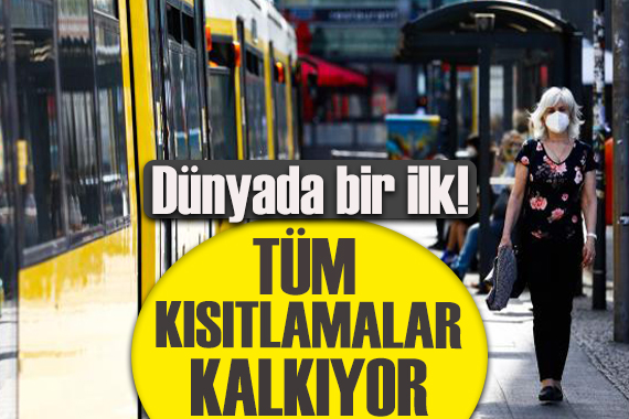 Danimarka da tüm kısıtlamalar kalktı