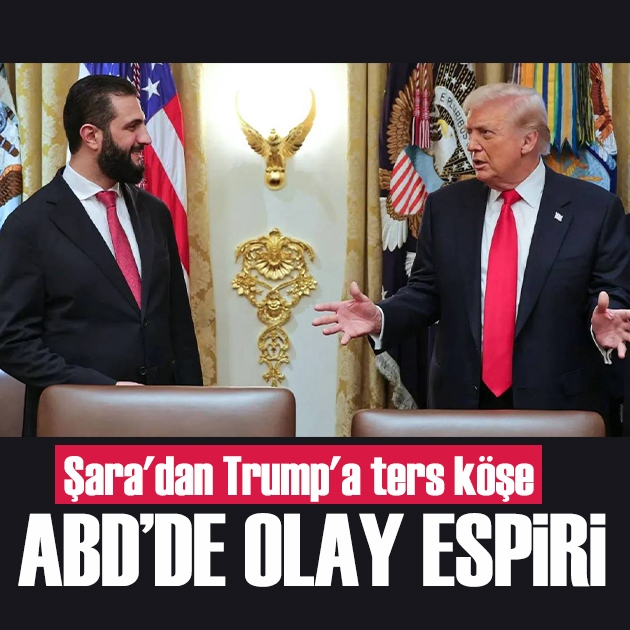 Şara'dan Trump'a Golan yanıtı: 'Neden New Jersey'yi vermiyorsun?'