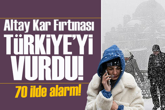 Meteoroloji den İstanbul dahil 70 ilde turuncu ve sarı kodlu alarm!