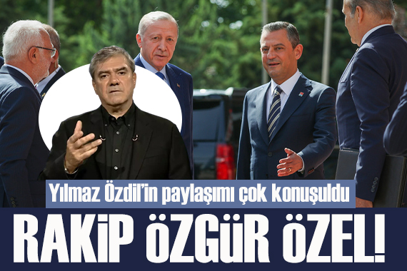 Yılmaz Özdil, Erdoğan ın kendisine  rakip  olarak hazırladığı ismi söyledi