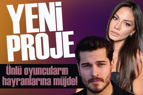 Çağatay Ulusoy ve Demet Özdemir den yeni proje:  Eşref Rüya 