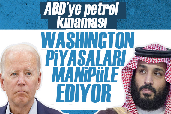 Suudi Arabistan dan ABD ye petrol kınaması