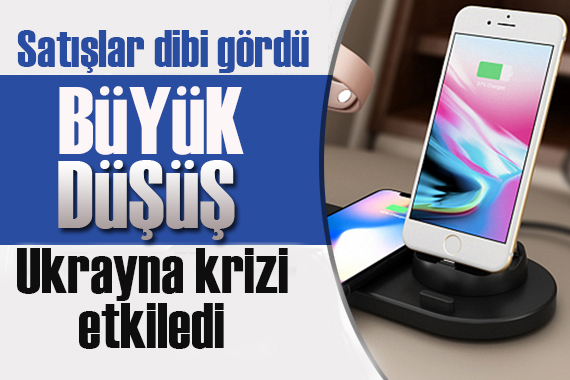 Aylık küresel akıllı telefon satışları dibi gördü!