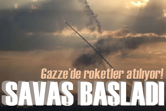 Hamas İsrail e karşı Aksa Tufanı operasyonu başlattı