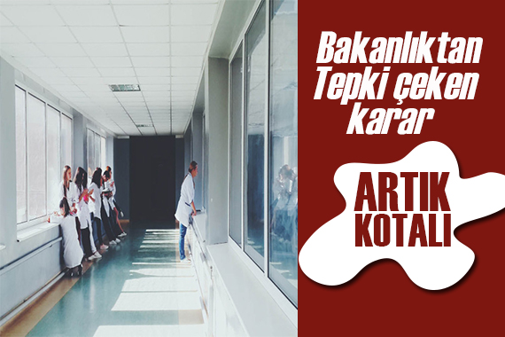 Tepki çeken karar! Sağlık Bakanlığı ndan randevuya kota