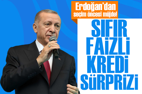 Erdoğan müjdeyi duyurdu! Sıfır faizli hayvancılık kredi sürprizi