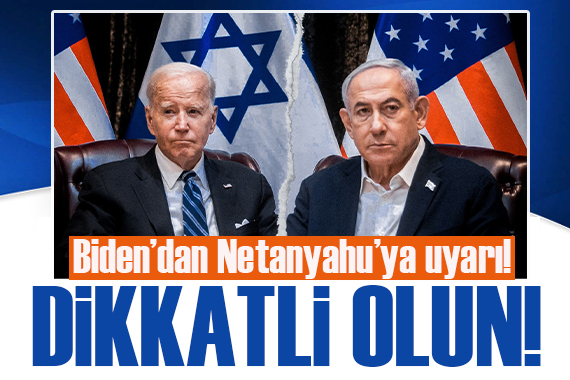 Biden, İsrail i uyardı! İran a karşılık verirken dikkatli olun