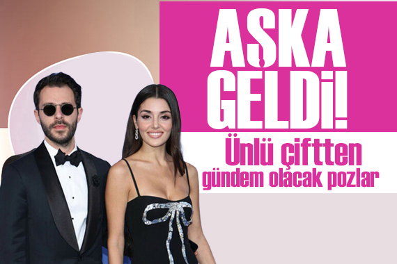 Hande Erçel ile Hakan Sabancı Stockholm de tatilinde!