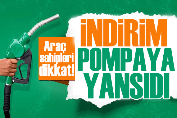 Motorin indirimi pompaya yansıdı! İşte 15 Mart güncel fiyat listesi