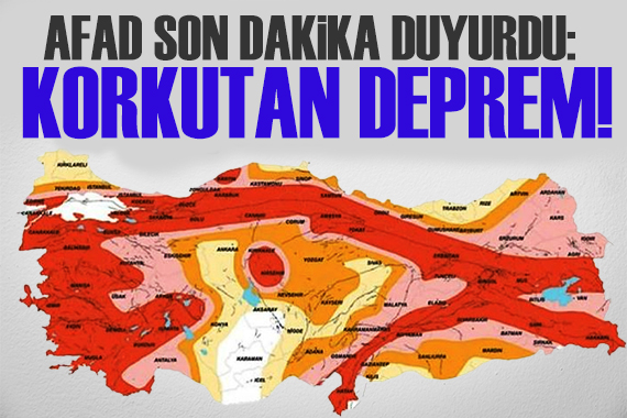 AFAD duyurdu: Malatya da 4,9 büyüklüğünde deprem!